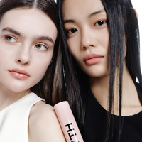 A 50ml bottle of KEYTH Colored Pink Desert Sun Serum, formulated with SPF50+ PA++++ for superior sun protection in a pink tint.