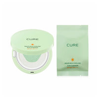 Kim Jeong Moon Aloe Cure Aqua Aqua suave cojín de sol (original 25g + recarga 25g)