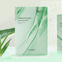 KIM JEONG MOON Aloe CURE Phyto Green Ampoule Mask Pack Season 5 (30 Sheets)