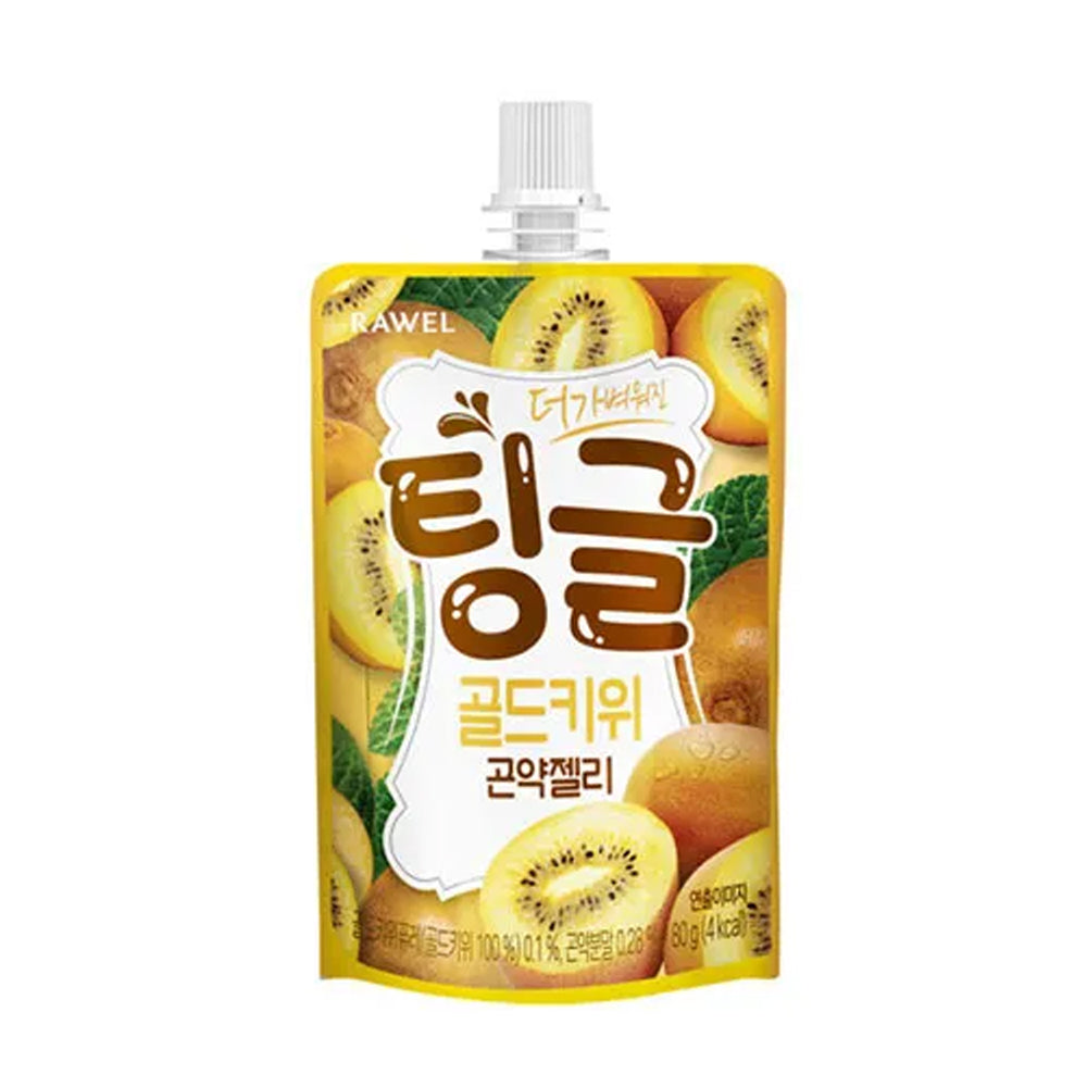 RAWEL Konjac Jelly Gold Kiwi 12ea*80g - DODOSKIN