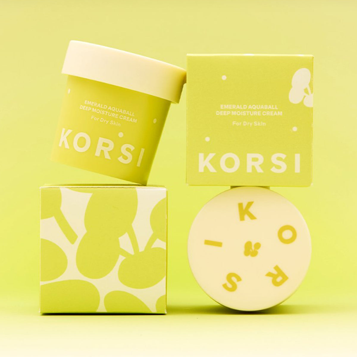 KORSI Emerald Aquaball Deep Moisture Cream for dry skin 100ml