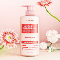 KUNDAL Honey & Macadamia Body Lotion 500ml (Choose from 9 Scents)