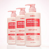 KUNDAL Honey & Macadamia Body Lotion 500ml (Choose from 9 Scents)