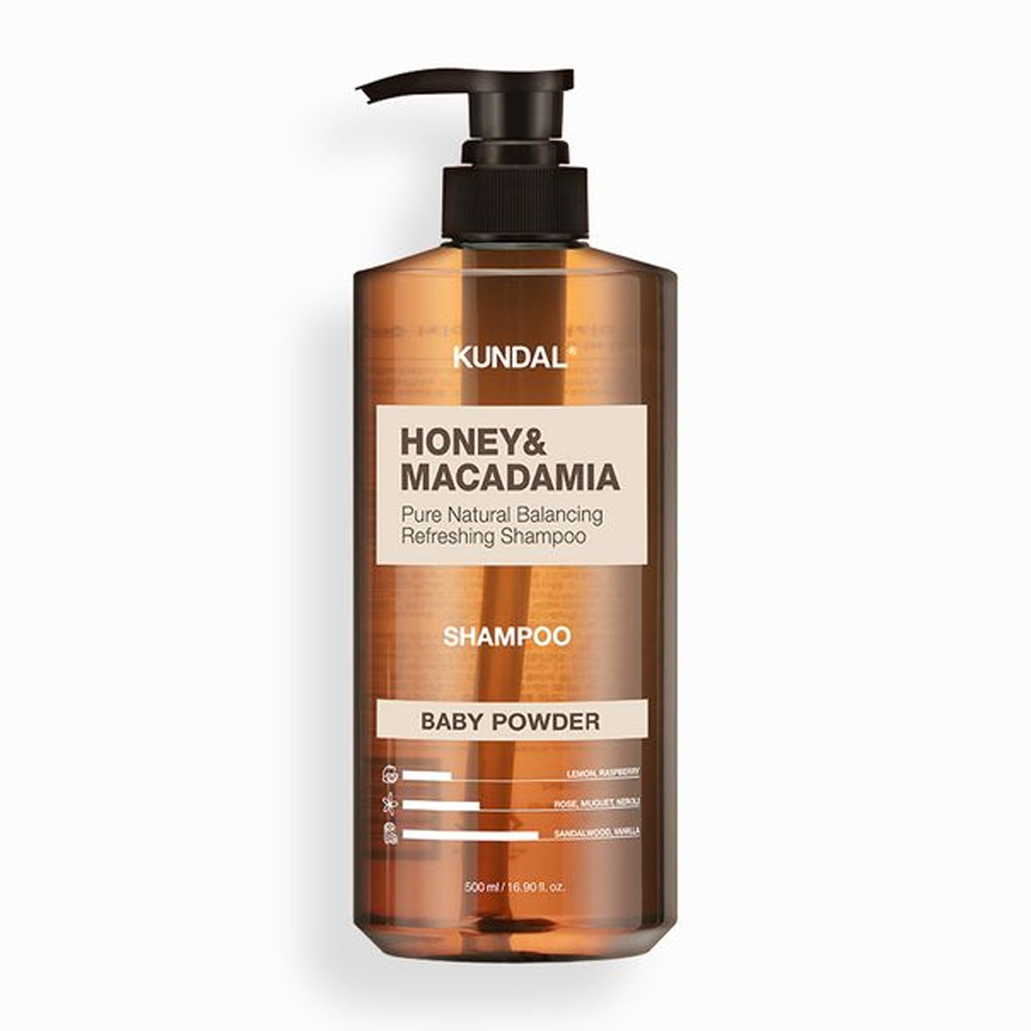 KUNDAL Honey & Macadamia Hair Shampoo 500ml (Choose from 16 Scents