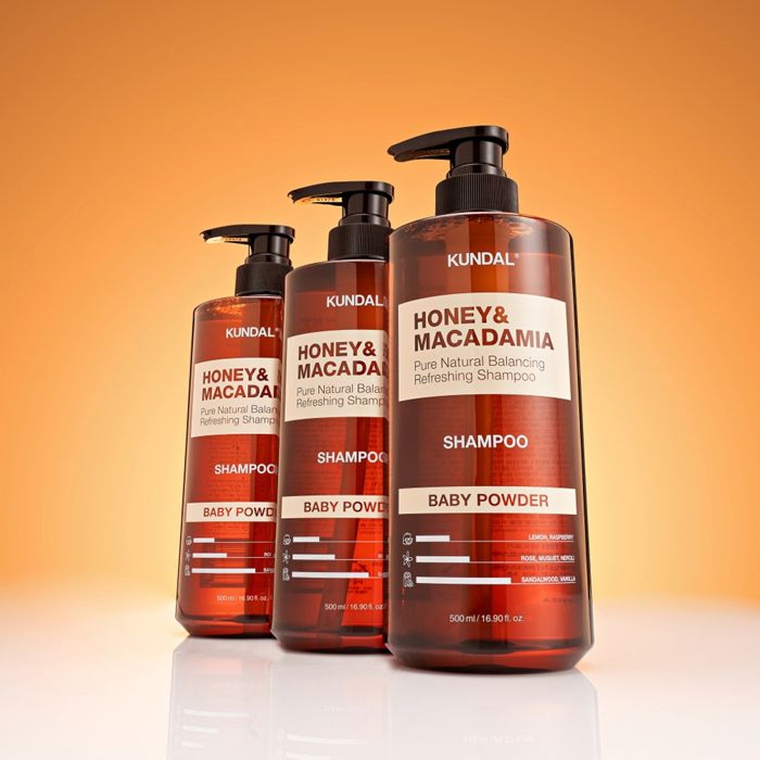 KUNDAL Honey & Macadamia Hair Shampoo 500ml (Choose from 16 Scents