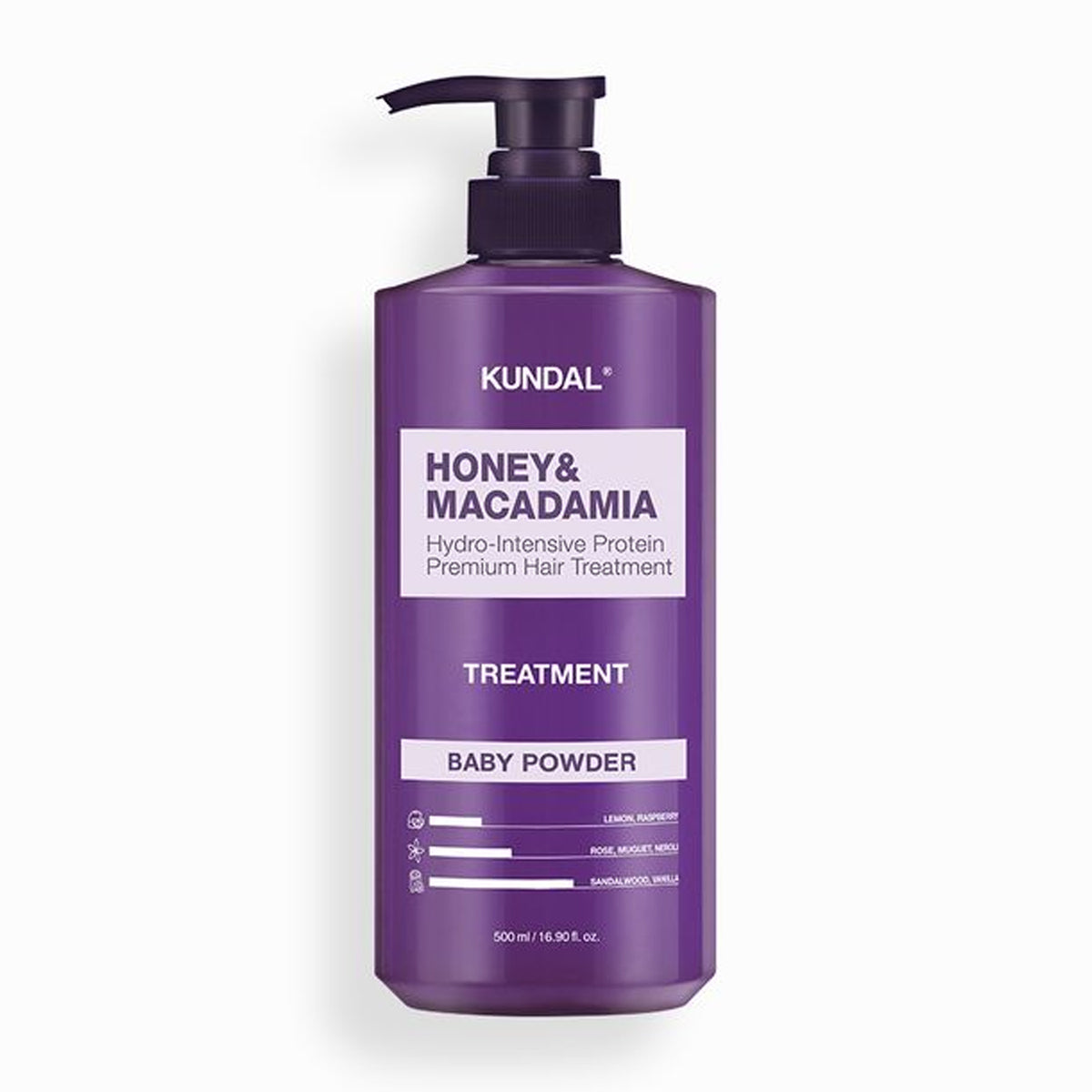 KUNDAL Honey & Macadamia Hair Treatment 500ml (Choose from 16 Scents)