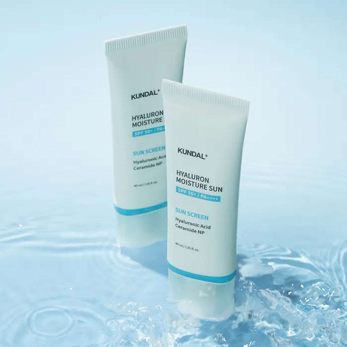 Kundal Hyaluron Moisture protector solar SPF50+PA ++++ 40ml