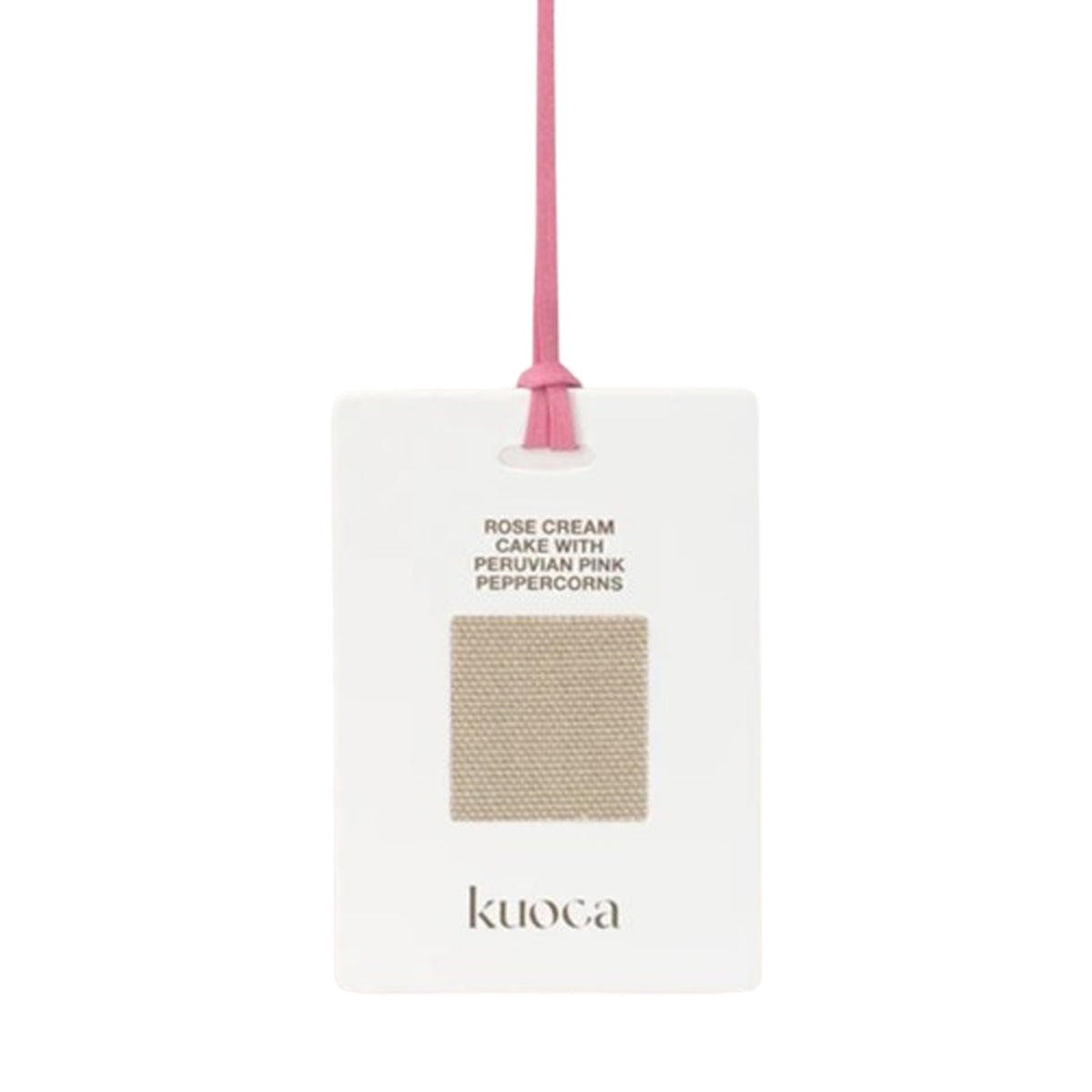 Kuoca Rose Cake Fragrance Tag