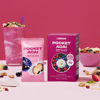 LABNOSH Pocket Acai Acai Berry Blend Powder 1 Box (7 Packets)