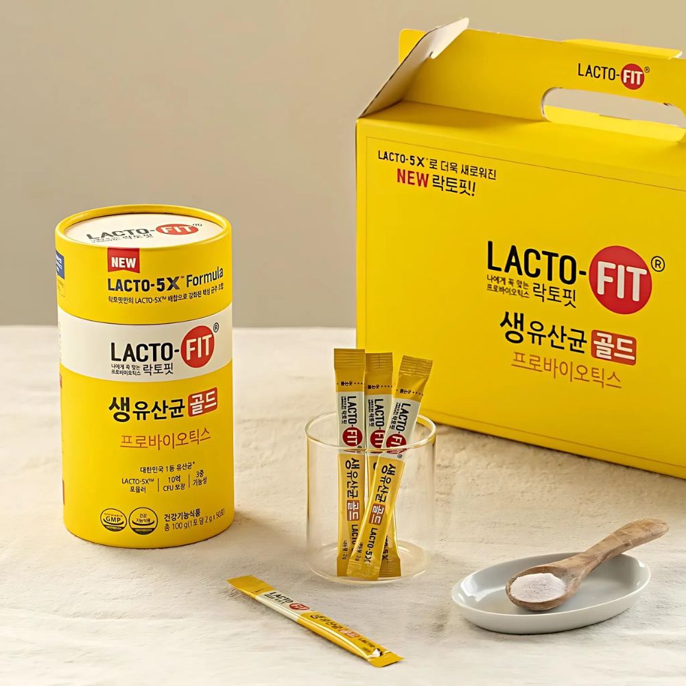 [Expiration imminen] LACTO-FIT Gold 1box (2g x 50 Sticks)