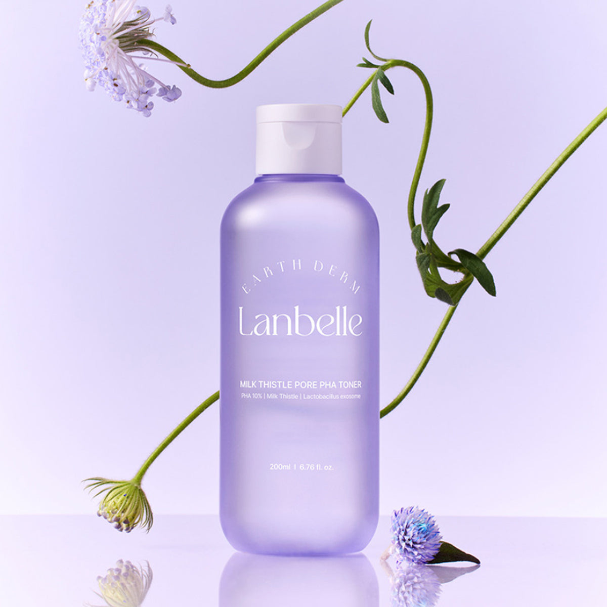 LANBELLE Milk Thistle Pore PHA Toner 200ml