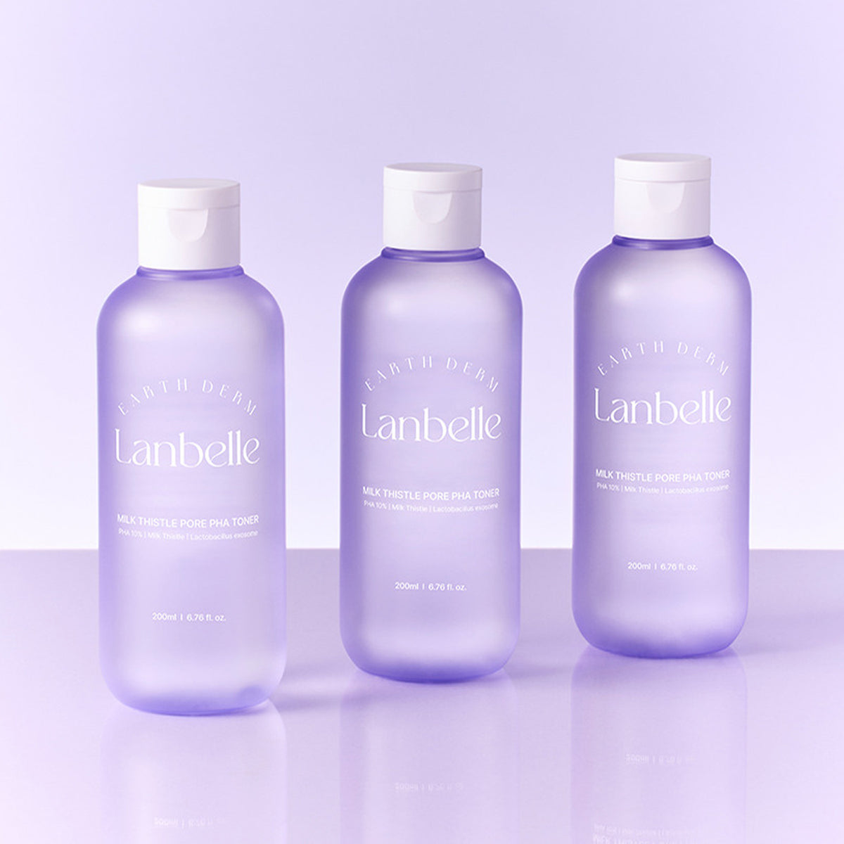 LANBELLE Milk Thistle Pore PHA Toner 200ml