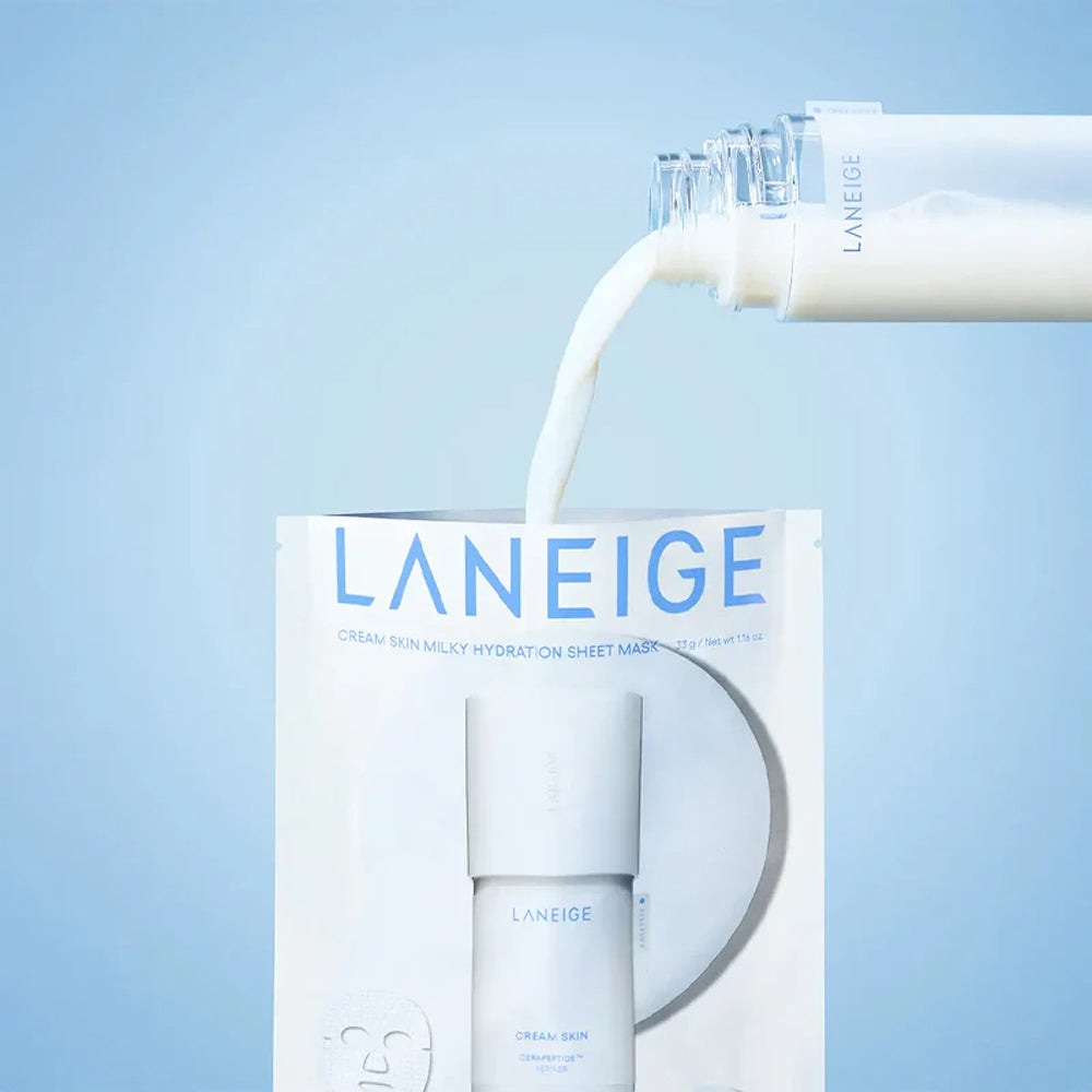 LANEIGE Cream Skin Milky Hydration Sheet Mask (33g x 3)