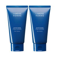 LANEIGE Homme Active Water Foam Cleanser 150g 2ea