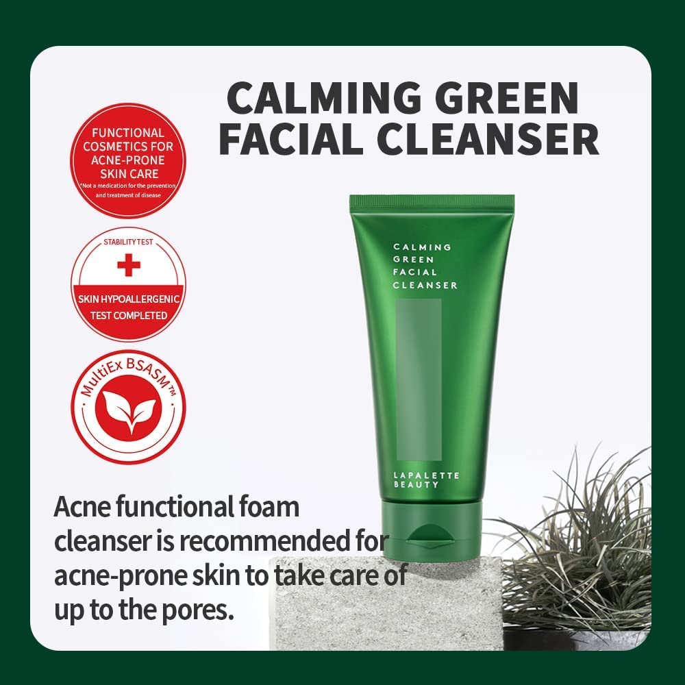 LAPALETTE BEAUTY Calming Green Facial Cleanser 120ml