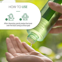 Lapalette Beauty calmando el tóner de rotación verde 200 ml