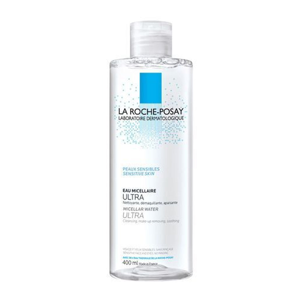 LA ROCHE-POSAY Piel sensible al agua de limpieza micelar 400 ml