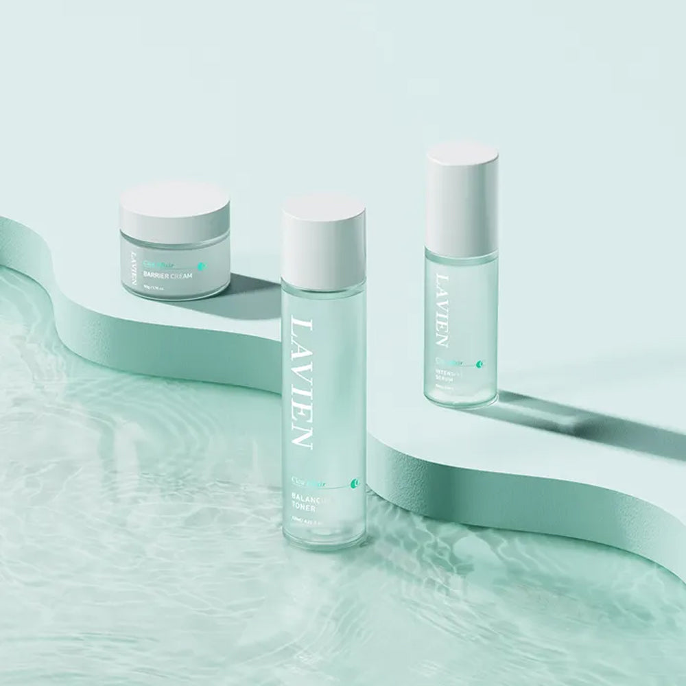 LAVIEN CICA ELIXIR 3製品セット lavien cica elixir 3ピースセット（トナー125ml +血清50ml +