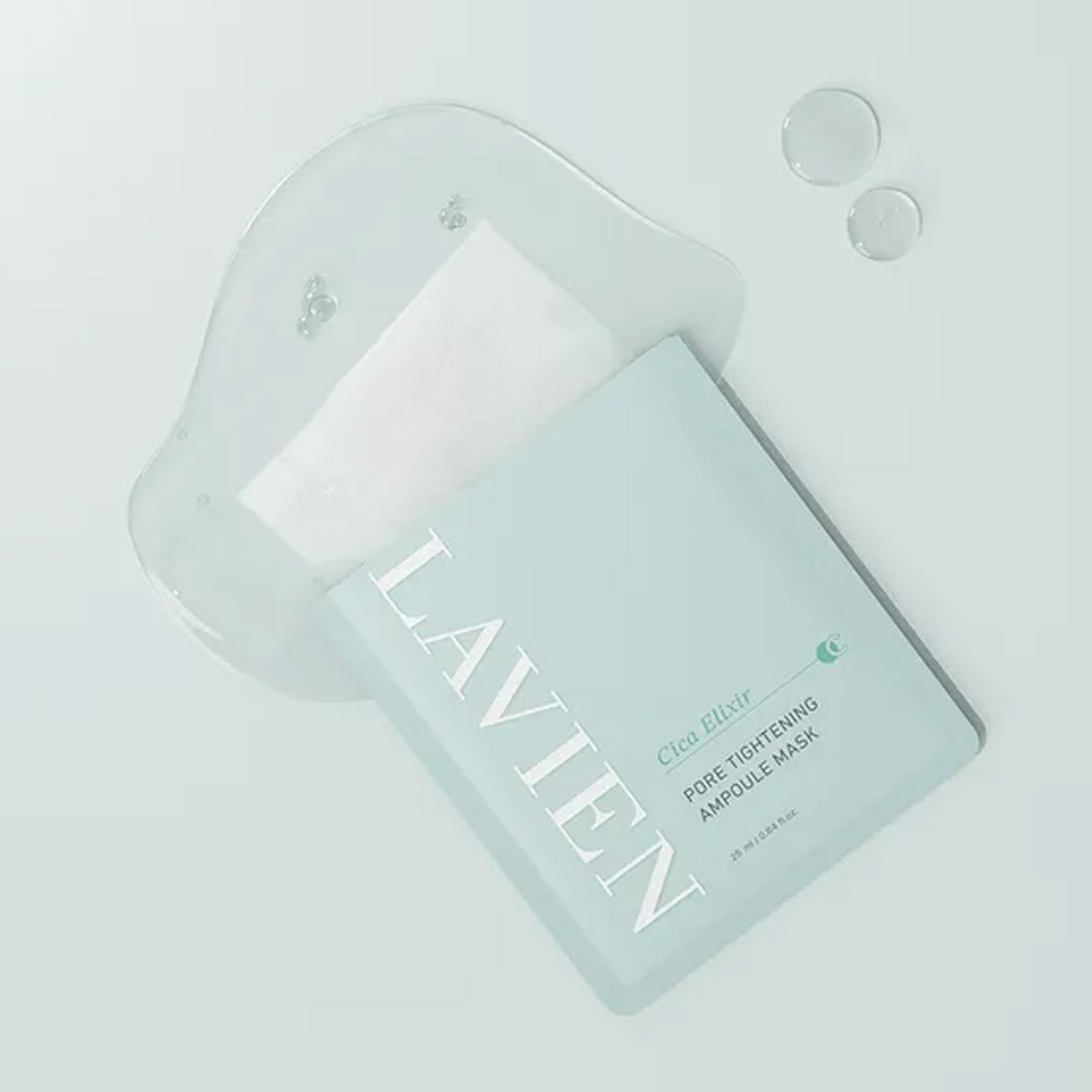 LAVIEN Cica Elixir Pore Tightening Ampoule Mask 1 Box (5 Sheets