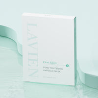 LAVIEN Cica Elixir Pore Tightening Ampoule Mask 1 Box (5 Sheets)