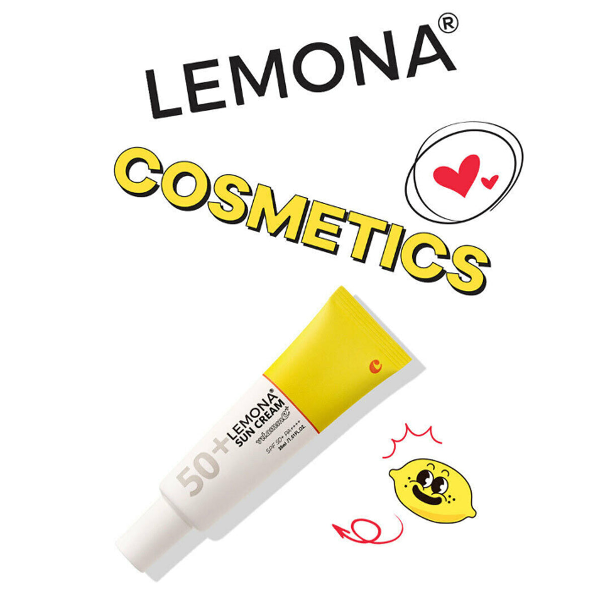 LEMONA Vitamin C+ Sunscreen SPF50+ PA++++ 30ml
