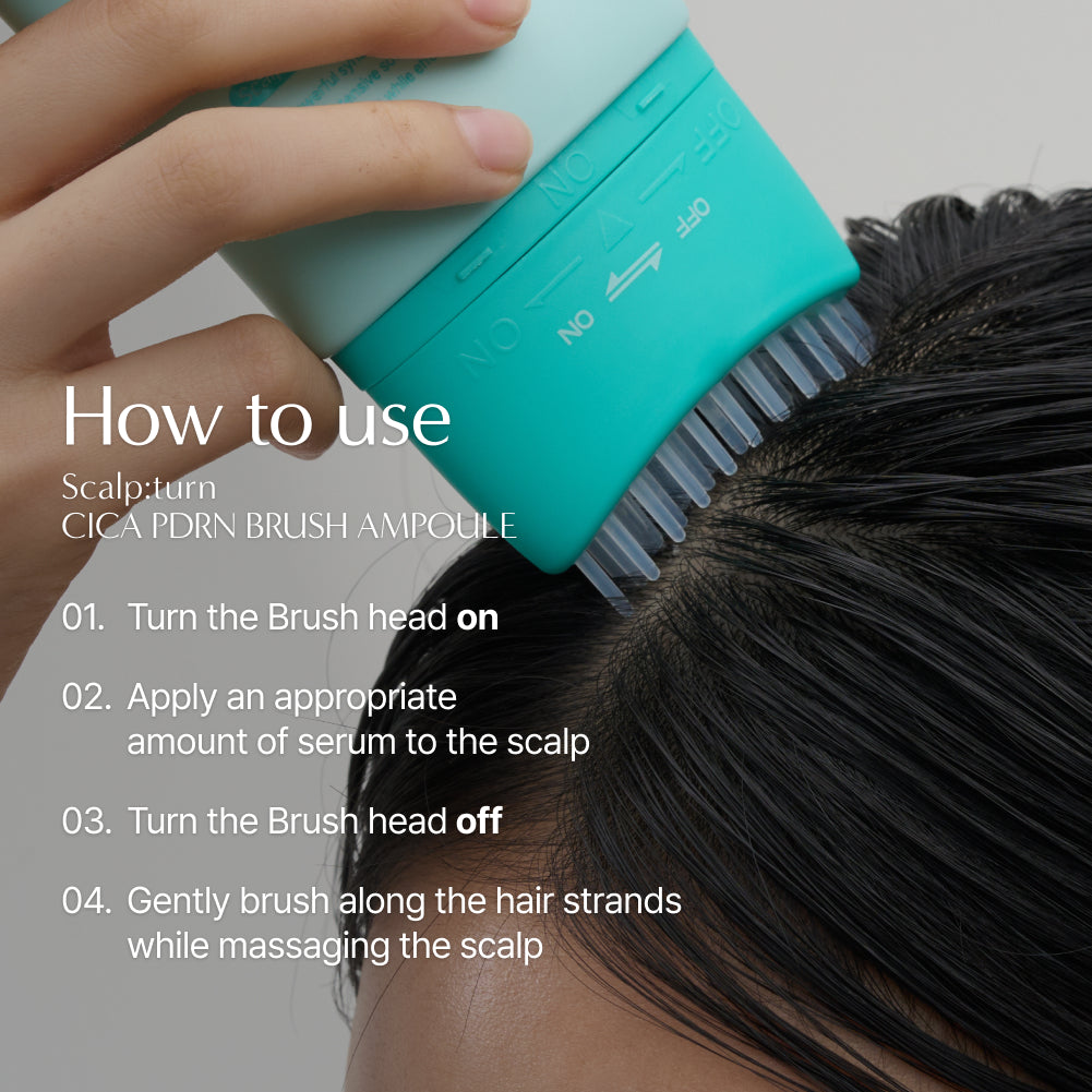 lilyeve Scalp:Turn Cica PDRN Brush Ampoule 100ml
