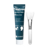 LINDSAY Tea Tree Calming Peel-Off Mask Pack 70ml + Pack Brush