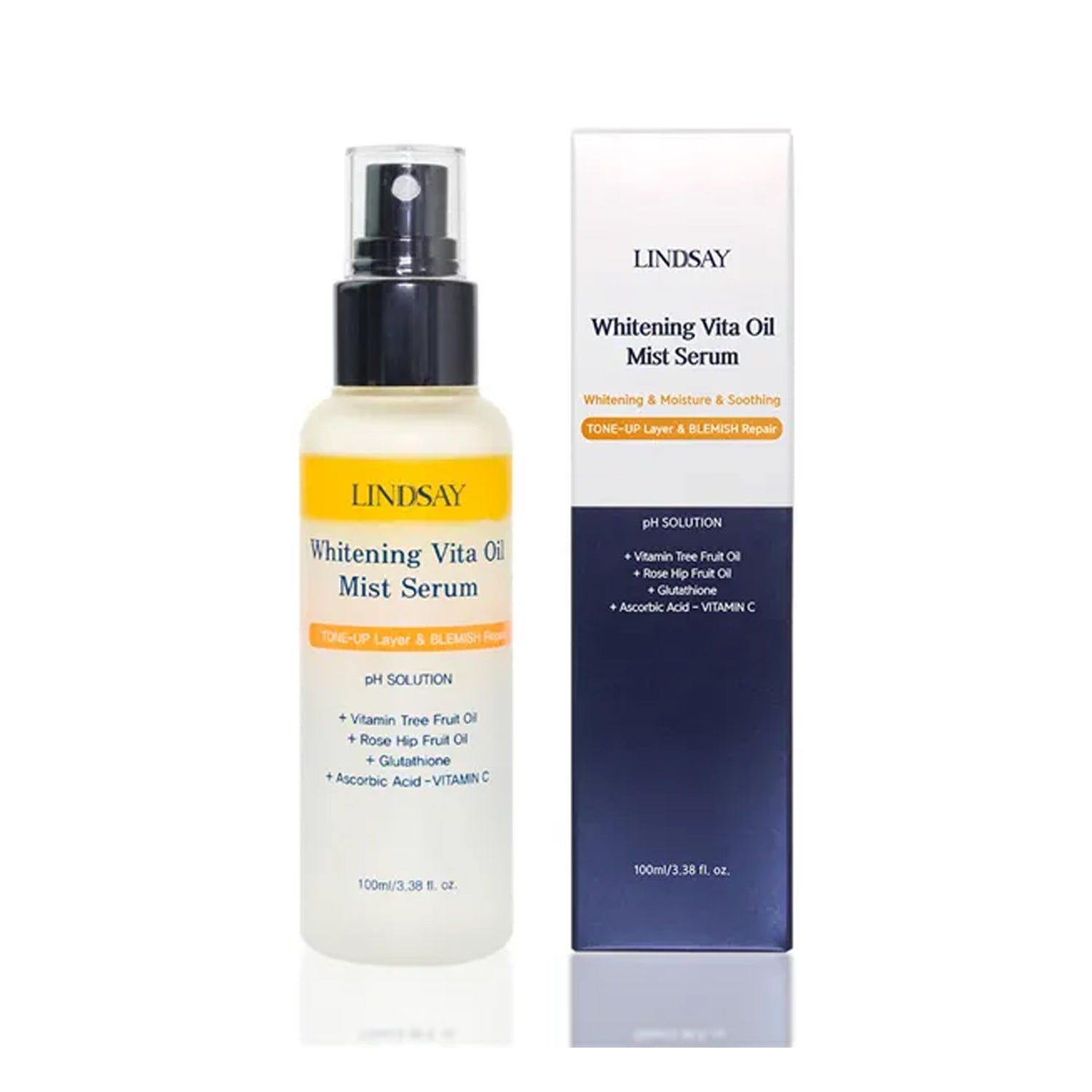 LINDSAY Whitening Vita Oil Mist Serum 100ml