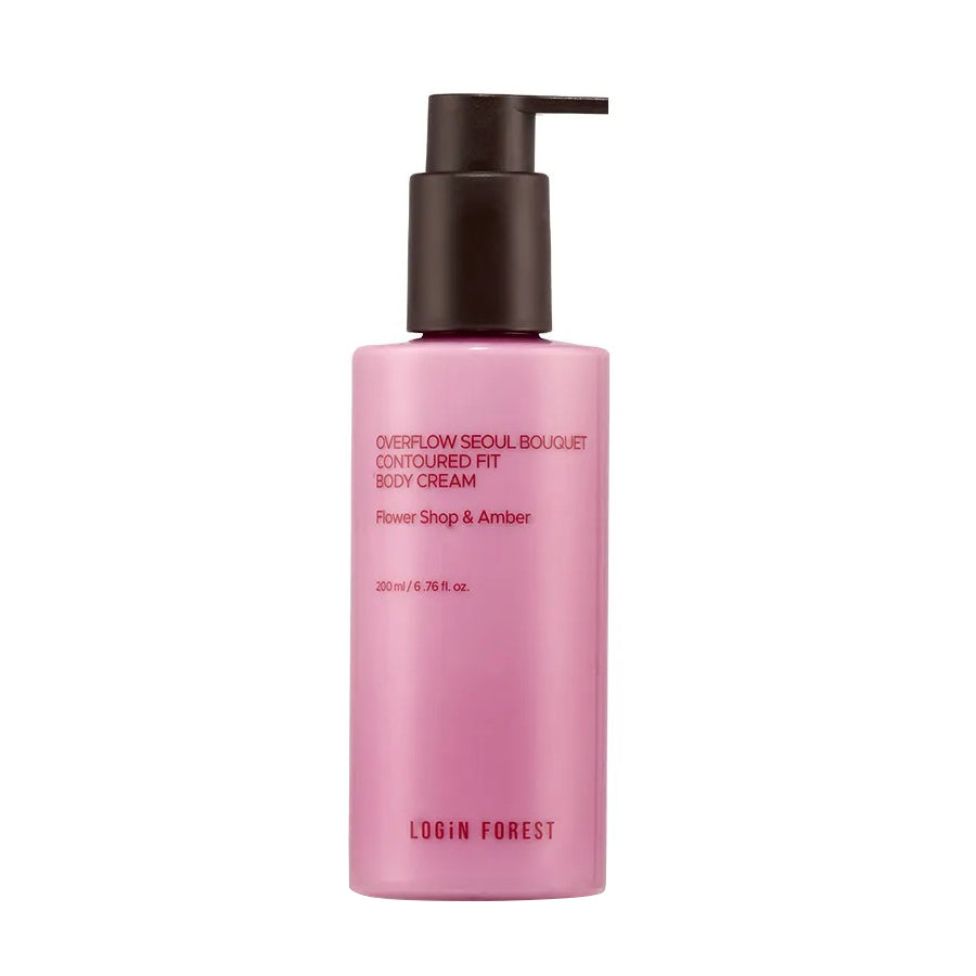 LOGIN FOREST Overflow Seoul Bouquet Contoured Fit Body Cream 200ml