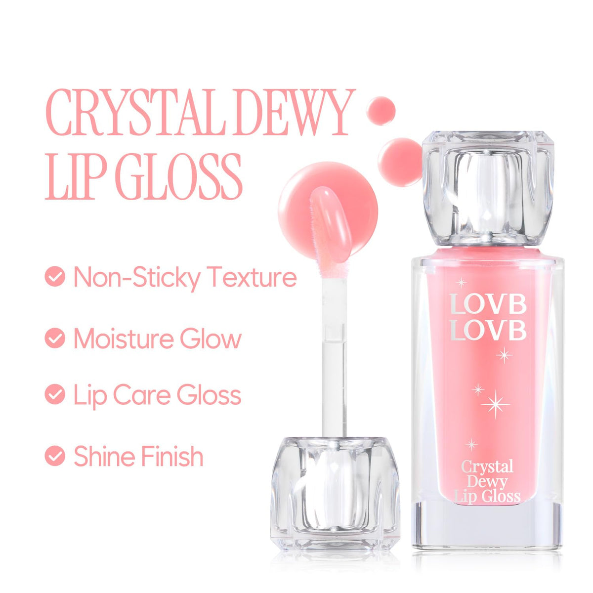 LOVB LOVB Crystal Dewy Lip Gloss 5g