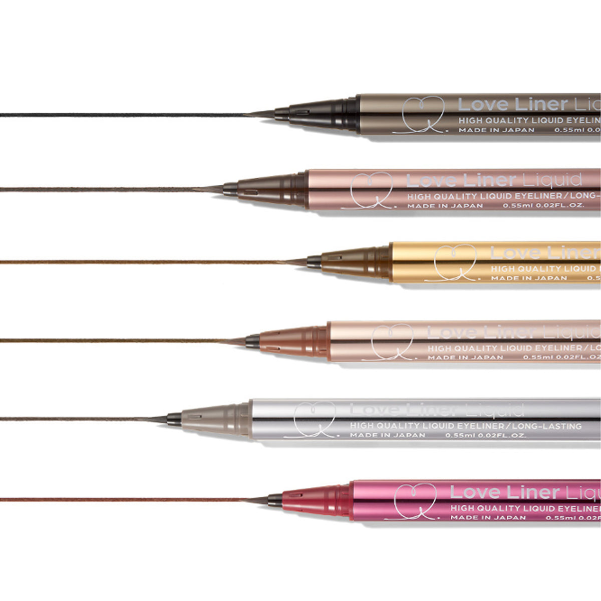 LOVE LINER Liquid Eyeliner 6 Colors