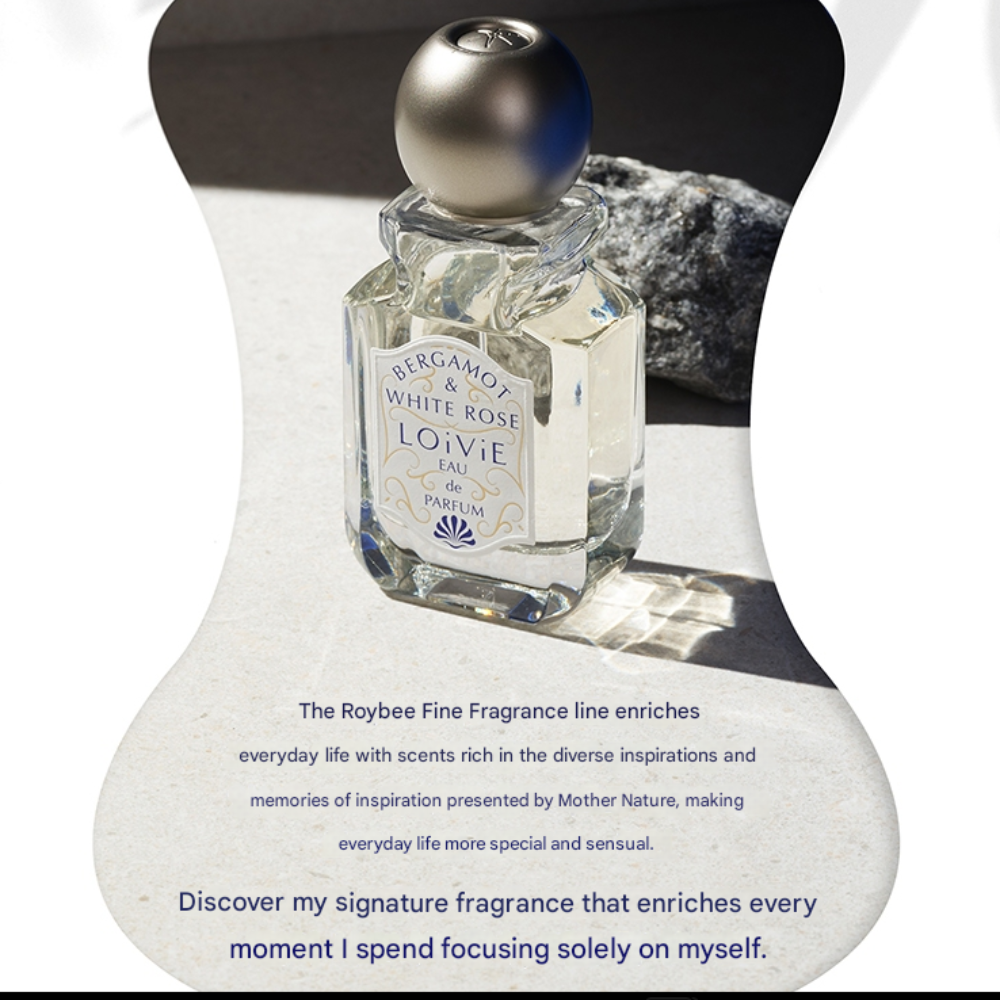 LOiViE Eau de Parfum Bergamot & White Rose 50ml