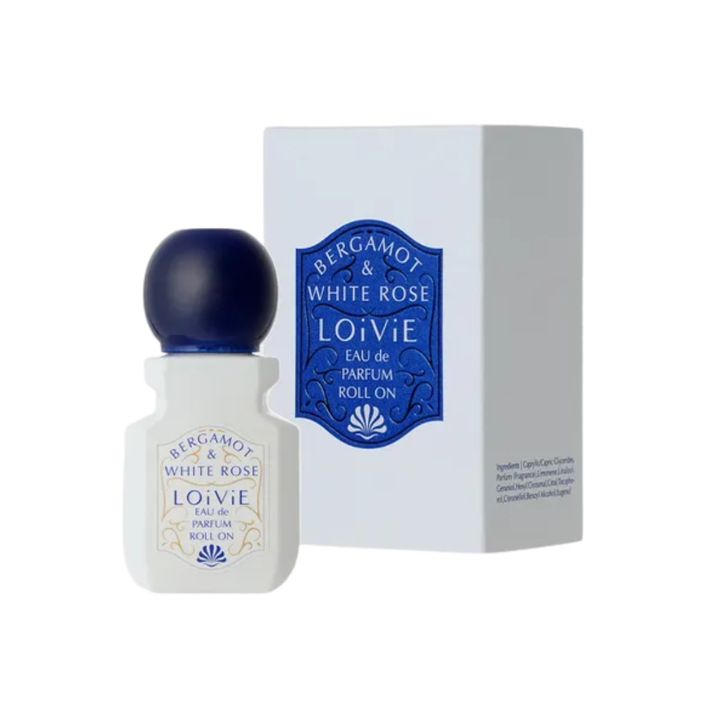 LOiViE Eau de Parfum Roll-On Bergamot & White Rose 7.5ml