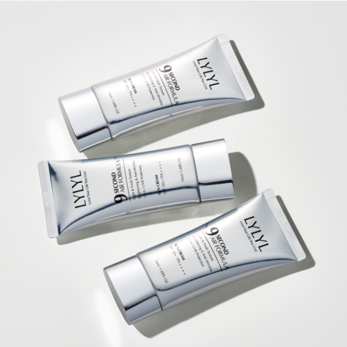 Lylyl 9 segundos Fórmula de aire Sun Cream SPF50+PA ++++ 50 ml