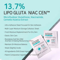 (Mhark) APLB Glutathione Niacinamide Sheet Mask 25ml - DODOSKIN