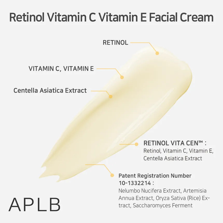 (Mhark) APLB Retinol Vitamin C Vitamin E Facial Cream 55ml - DODOSKIN