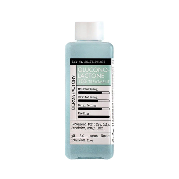 DERMA FACTORY Gluconolactone (PHA) 10% Treatment 150ml