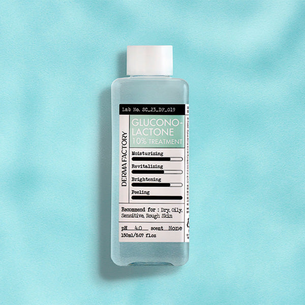 DERMA FACTORY Gluconolactone (PHA) 10% Treatment 150ml