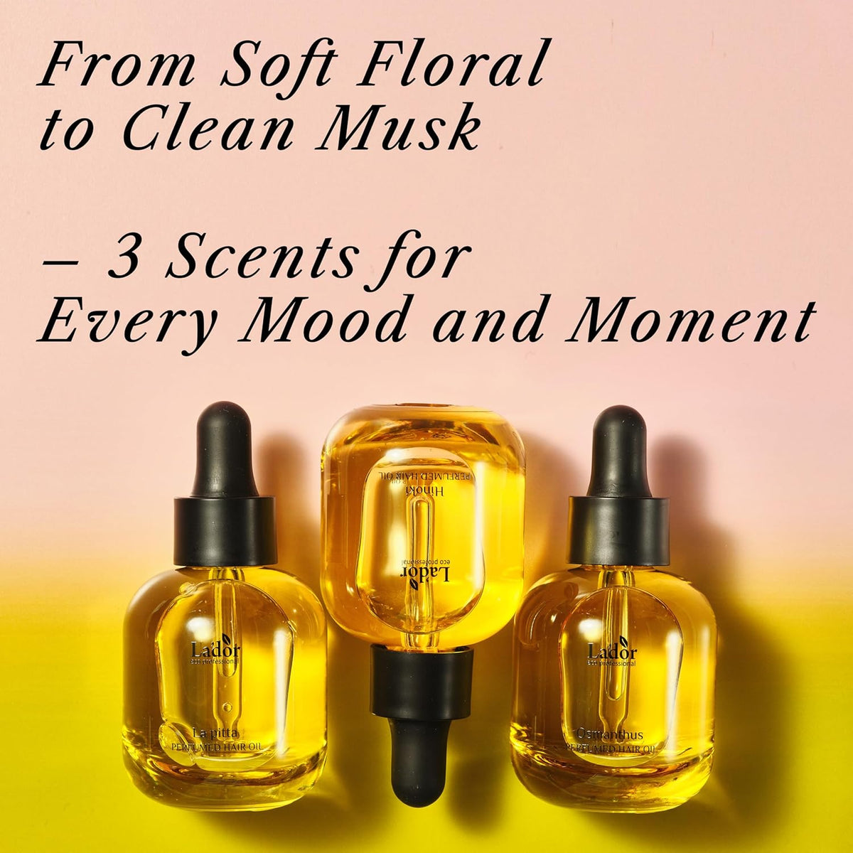 Lador Perfumed Hair Essence 3-Piece Set [Small Garden]