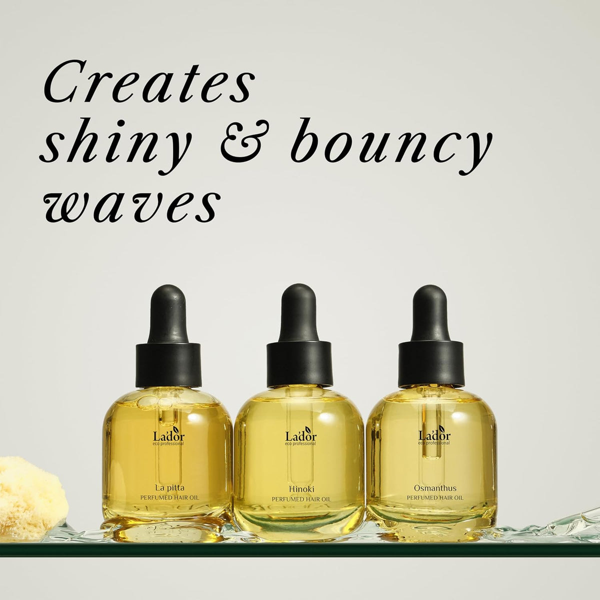 Lador Perfumed Hair Essence 3-Piece Set [Small Garden]