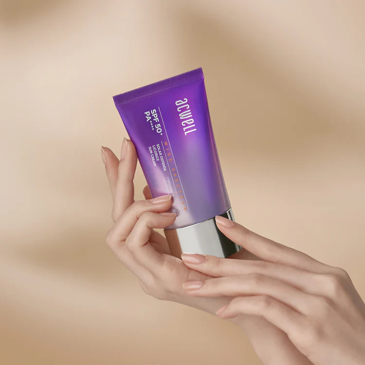 ACWELL Solar Defense Licorice Sun Cream SPF 50+ PA++++ 50ml - DODOSKIN