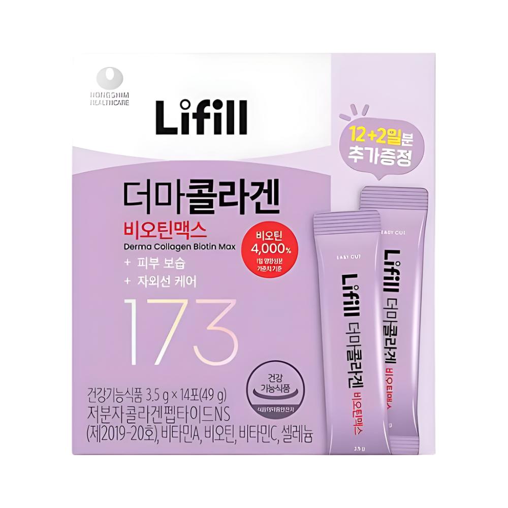 [Expiration imminen] Lifill Derma Collagen Biotin Max 3.5g (12ea+2ea)