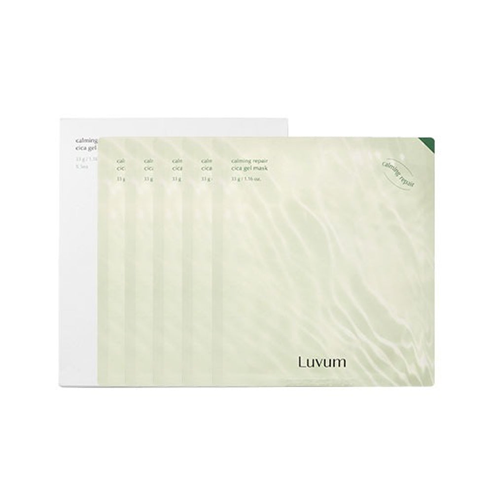 Luvum Calming Repair Cica Gel Mask 5ea