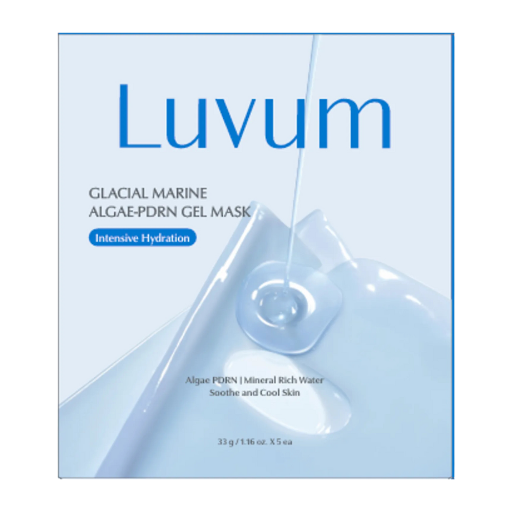 Luvum Glacial Marine Algae-PDRN Gel Mask Sheet 5ea