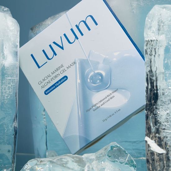 Luvum Glacial Marine Algae-PDRN Gel Mask Sheet 5ea