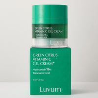 Luvum Green Citrus Vitamin C Gel Cream Plus 50ml + Serum Plus 30ml