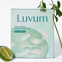 Luvum Green Citrus Vitamin C Gel Mask Plus 5ea