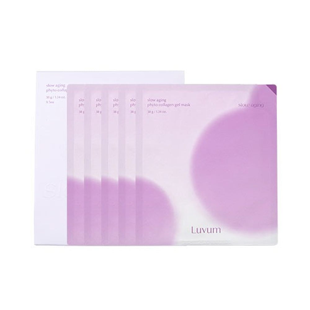 Luvum Slow Aging Phyto Collagen Gel Mask 5ea