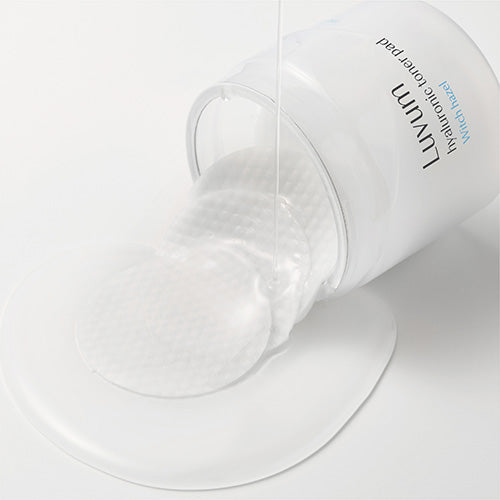 Luvum Witch Hazel Hyaluronic Toner Pad 60ea