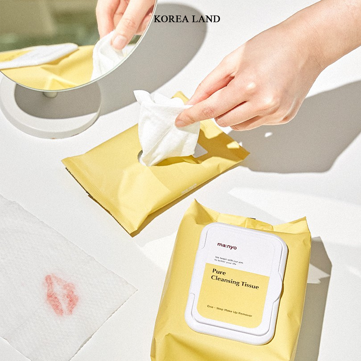 ma:nyo Pure Cleansing Tissues (80 Sheets)